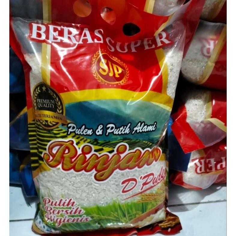 

beras Rinjani 5 kg pulen murah bersih Toko Adriel