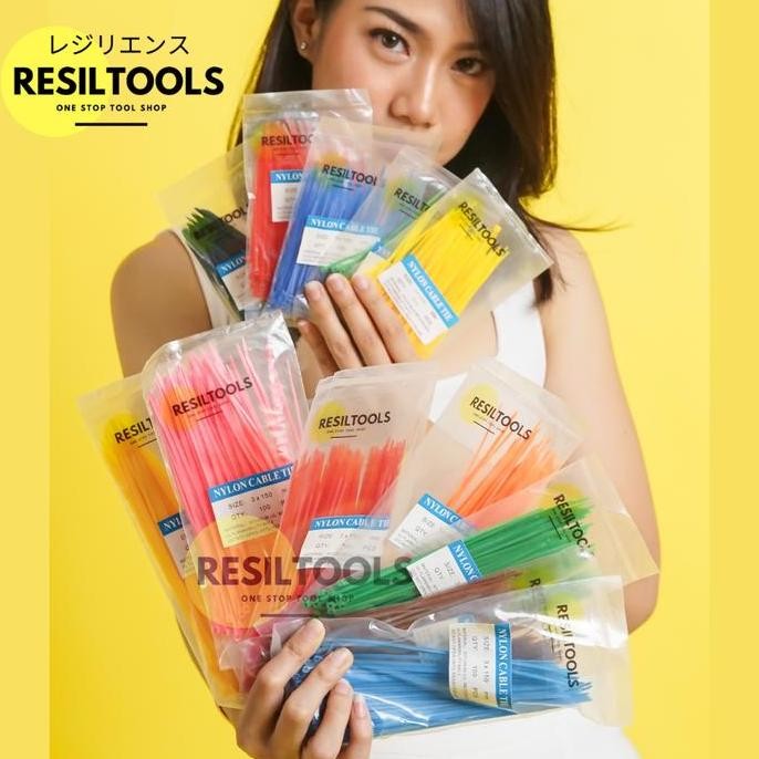 

NEW - .200 pcs Kabel Tis 0 cm Hijau Muda Green Cable Ties Tali Tie 00 mm