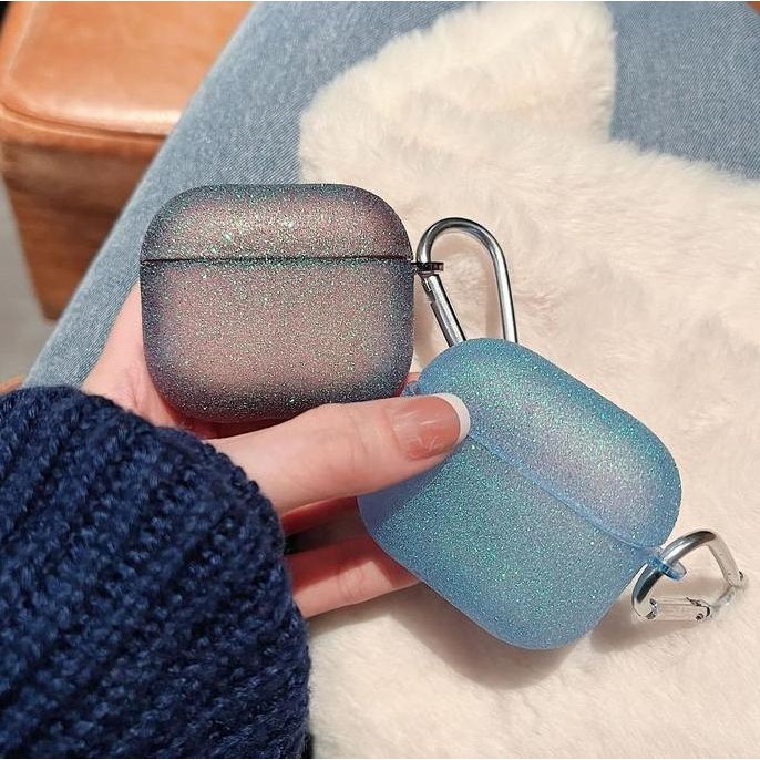 TERLARIS - Glitter TPU Case Airpods Pro 2 Case Airpods 2 Case Airpods