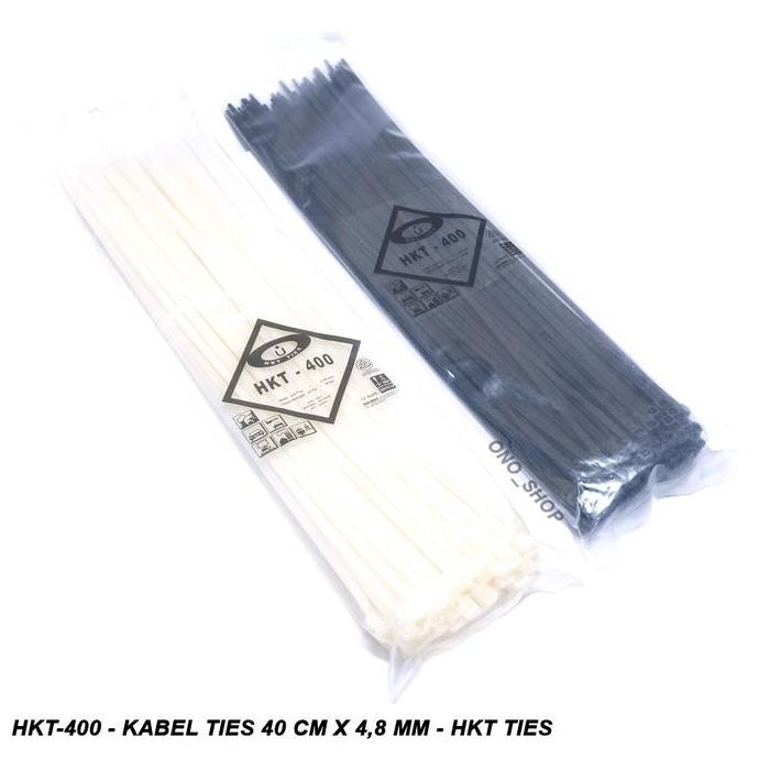 

BEBAS ONGKIR - HKT-400 - Kabel Ties 40 cm x 4,8 mm - HKT TIES