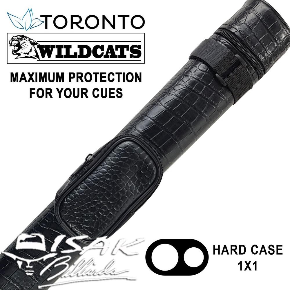 Ready Stock Fg-7 Toronto Wildcats 1X1 164 Hard Tube Cue Case - Tas Stick Billiard Biliar Stik Termur