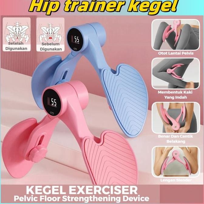Hip Trainer Alat Fitness Mengencangkan Alat Senam Kegel Thigh Master/alat Pengecil Paha/pilates Alat