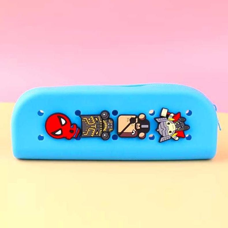 

Uj-32 Ab47 Tempat Pensil Silikon Jibbitz Kotak Pensil Anak Lucu Diy Tempat Pensil Anak Silikon Jibbitz Kartun Diy