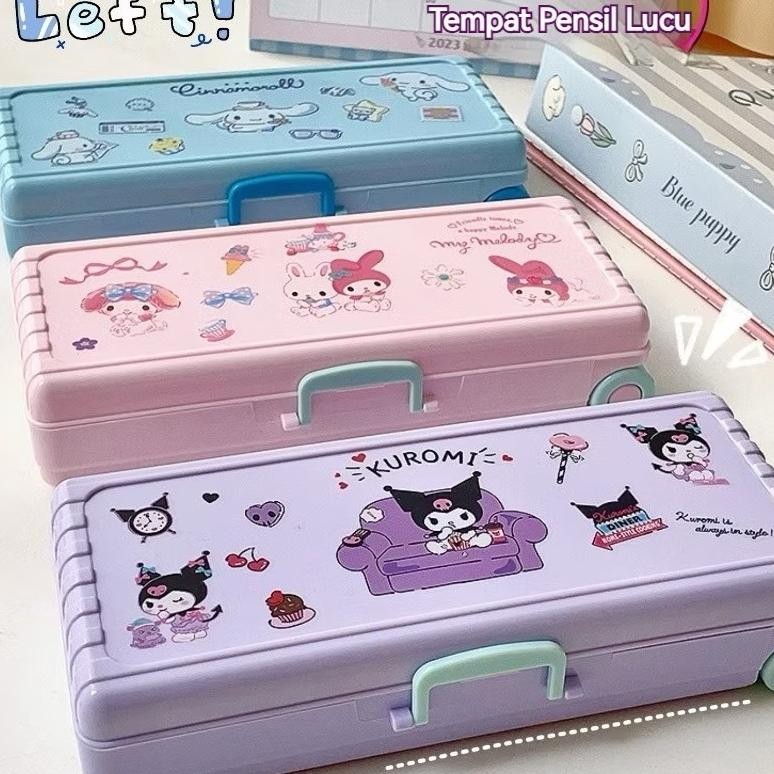 

Bas-12 Kotak Pensil Koper Tempat Pensil Roda Tarik Kotak Pensil Tarik 2 Tingkat Kotak Pensil Karakter Model Koper