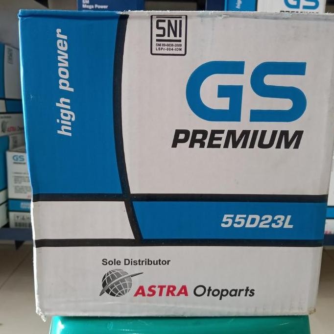 Aki Kia Rio/ GS Astra Premium 55D23L/ GS 55D23L Basah/ Aki Xtrail