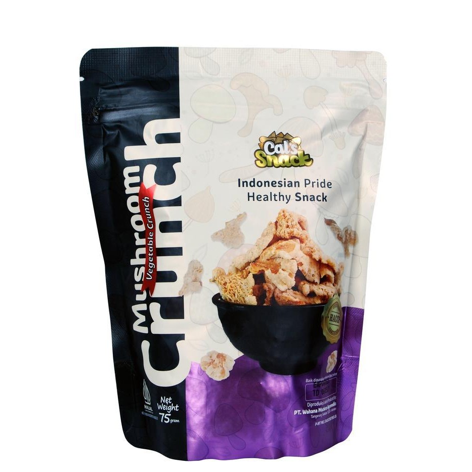 

SNS Cal's Snack Rambak Sayuran Jamur / Cal's Snack Mushroom Crunch 75 Gram