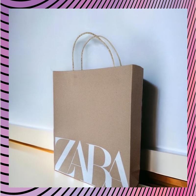 

Terbaik Paper Bag ZARA kombo hemat TWS-84
