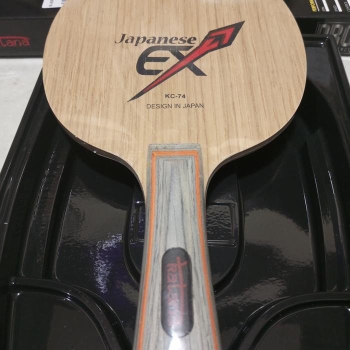 SPID KAYU BET PIMPONG KATANA JAPANESE EX PRO PERFORMANCE ORIGINAL CARBON