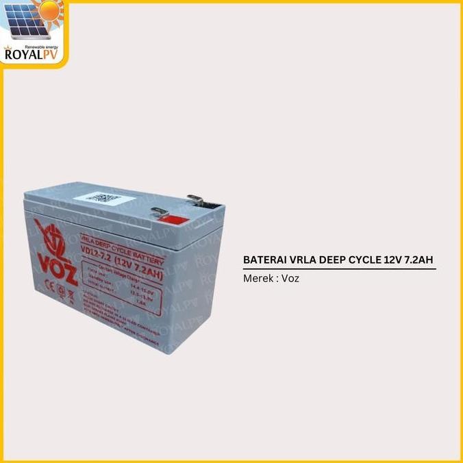 DF157>> Baterai ups voz 12v 7ah, aki ups vrla 12v 7.2ah, battery vrla 12v 7,2ah