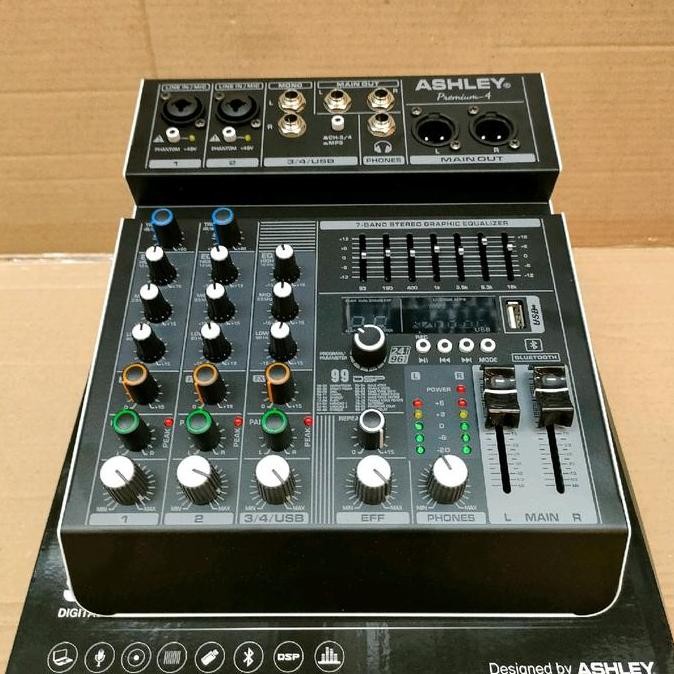 Mixer Ashley Premium 4 4 Channel / Ashley Premium 4 Original
