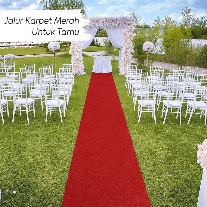 TERMURAH - Karpet Merah Wedding P = m, L =.2m BENTLEY CHILIRED