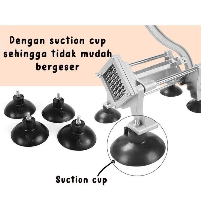 Pengiris Kentang Alat Potong Stik Kentang Buah Sayuran Potato Stick Manual Serbaguna