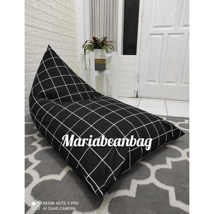 PROMO - bantal cafe bean bag jumbo dewasa segitiga bantal santai Bean bag