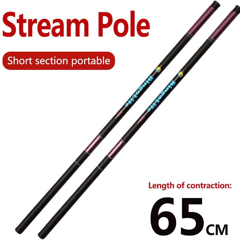 Tegek 720 Carbon Joran Pancing Telescopic 585cm Pancing Murah Kaku