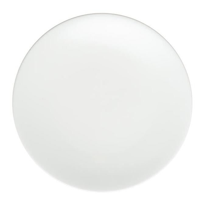 Jenggala Everyday Salad Plate Putih / Piring Sarapan Diameter 21 cm