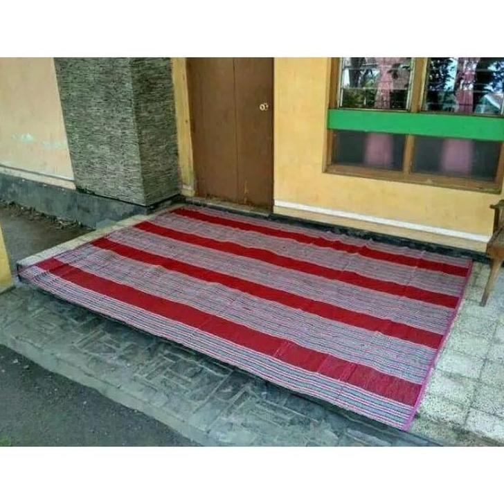 Tikar Hajatan Ukuran Jumbo / Tikar Hajatan / Tikar Lipat / Tikar Lipat Besar / Tikar Lipat Jumbo