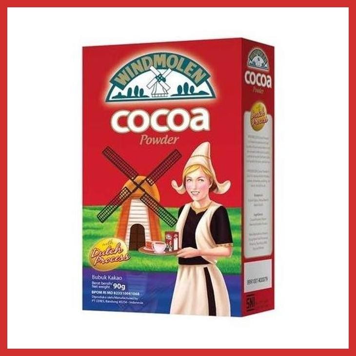 

PROMO WINDMOLEN COCOA POWDER 165GR 1 PACK ISI 5 | COKLAT BUBUK [BUMBU OLAHAN MAKANAN]