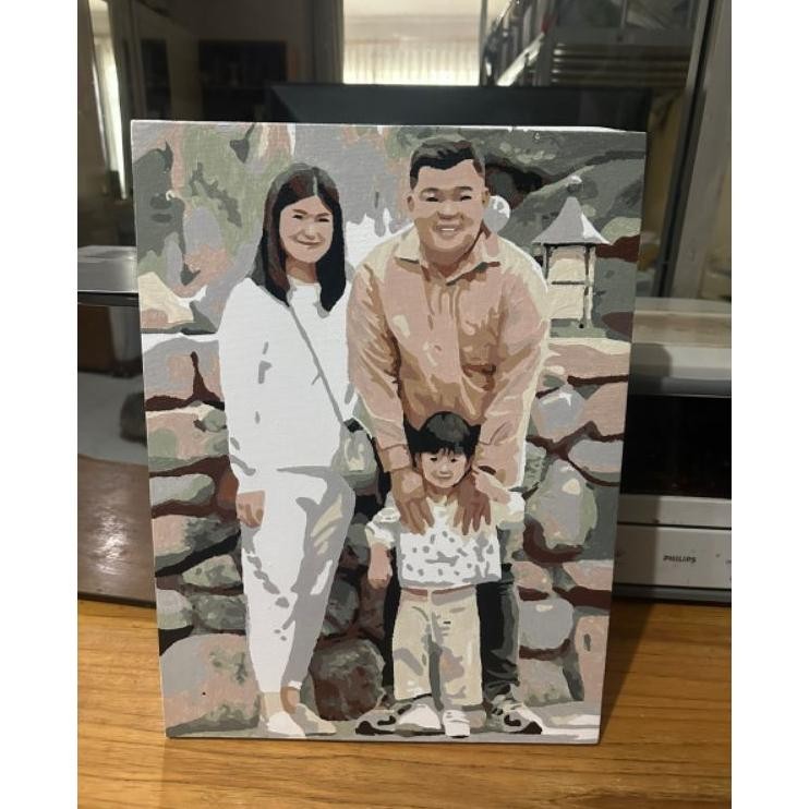 Custom Paint By Numbers 30X40Cm 40X40Cm 40X60Cm 60X80Cm