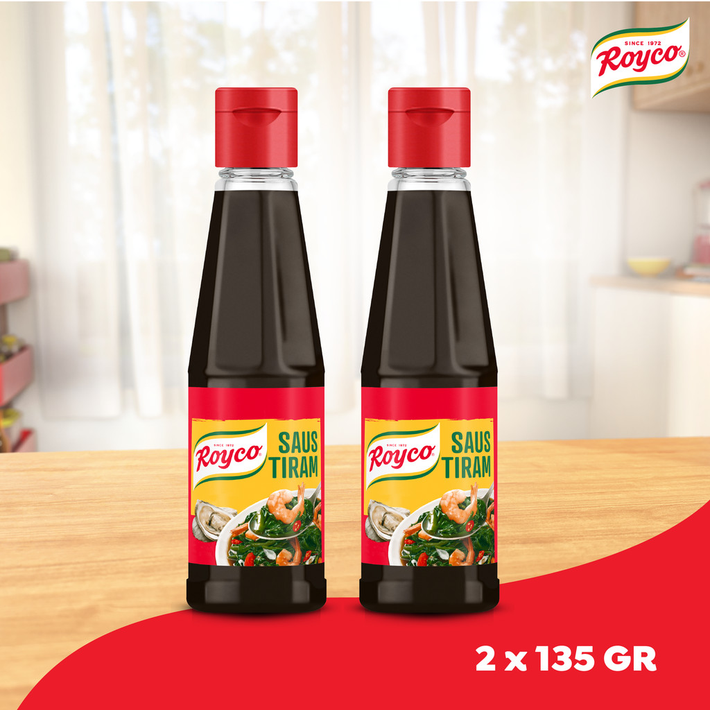 

Royco Saus Tiram Bumbu Penyedap Makanan Kaya Rasa Tanpa Amis 135gr Twinpack