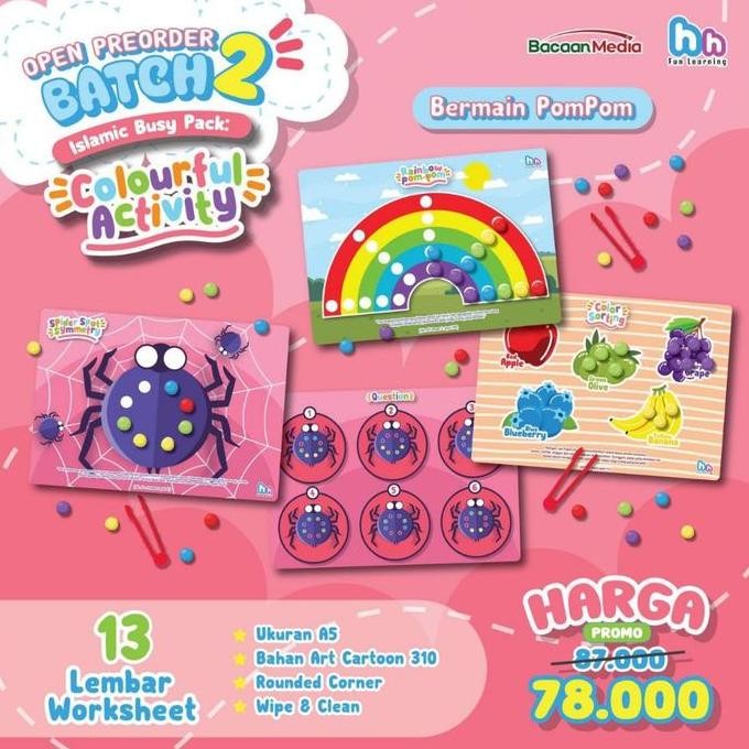 Islamic Busy Pack : Colourful Activity