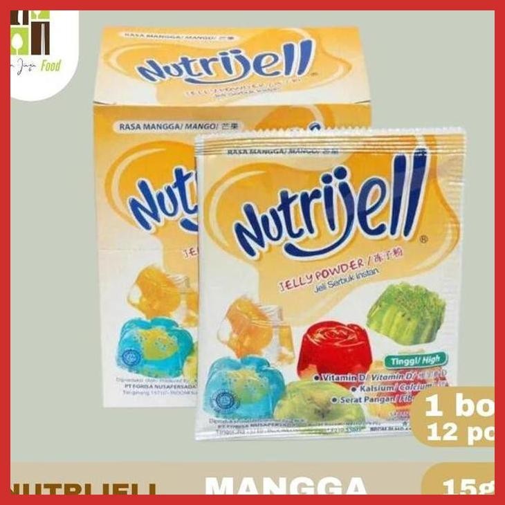 

DISCOUNT NUTRIJEL/AGAR-AGAR/PUDING KEMASAN REGULAR 15/30 G 1BOX/12PCS [BESAR] [BUMBU OLAHAN MAKANAN]