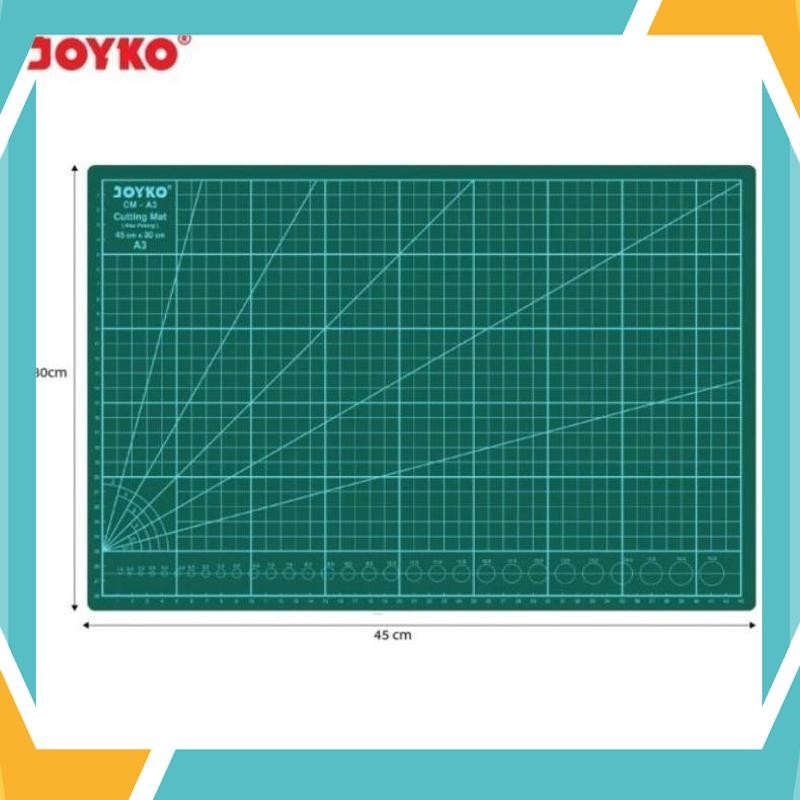 

Terbaik CUTTING MAT / ALAS POTONG JOYKO CM-A3 UOL-20
