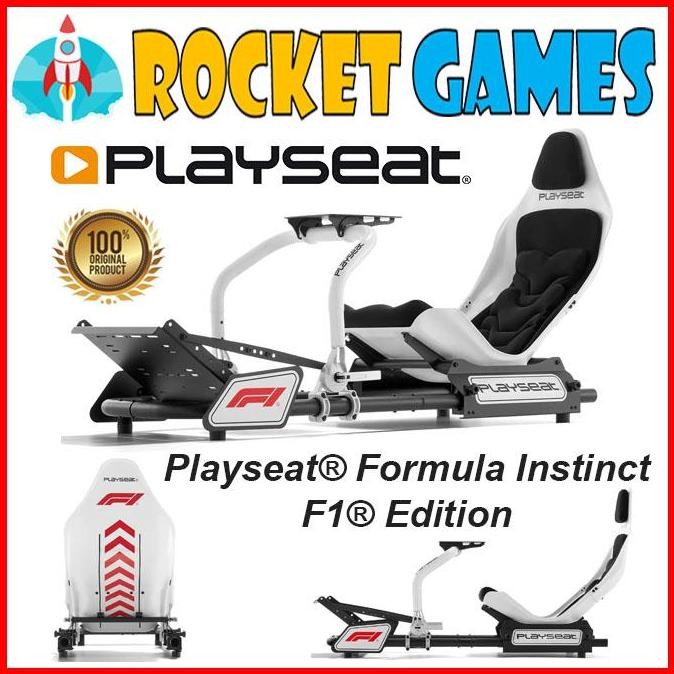PLAYSEAT FORMULA INSTINCT F1 EDITION / RACING SIMULATOR COCKPIT / KURSI GAMING ORIGINAL DAN TERPERCA
