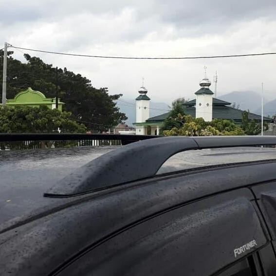 Cover tutup roof rail Fortuner original