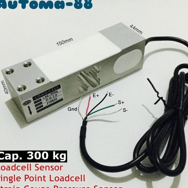 Loadcell 300Kg Load Cell 300 Kg Sensor Timbangan Digital Weighing