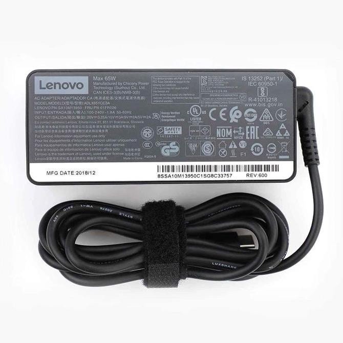 TERBARU - Adaptor Charger Lenovo Thinkpad L380 L480 L580 X270 X280 T480 T580 Ori