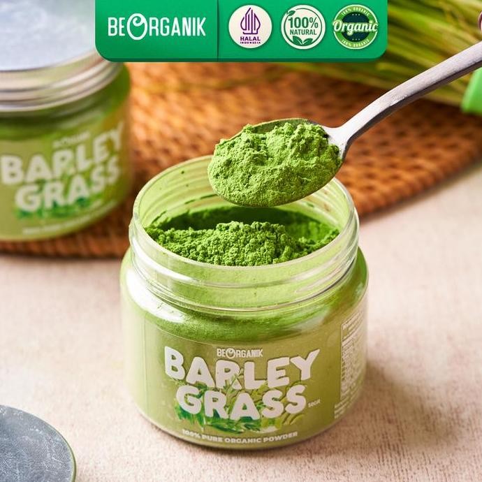 Beorganik Barley Grass Powder / Rumput Barley Bubuk 50Gr