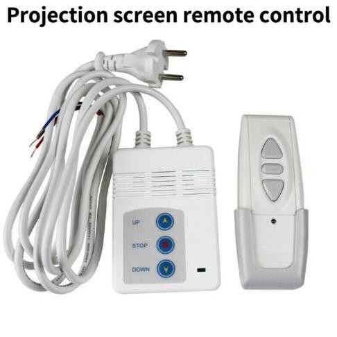 Remote + Receiver Screen Projector Motorize
