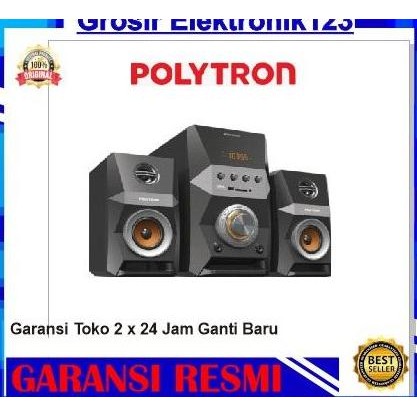 SPEAKER AKTIF POLYTRON PMA 9522 PMA-9522 ( KAROKE + RADIO)