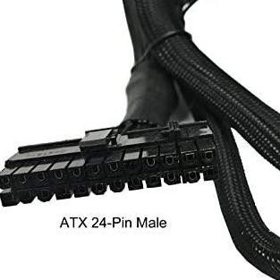 TERBARU - kabel modular 24 pin to 24 atx psu silverstone