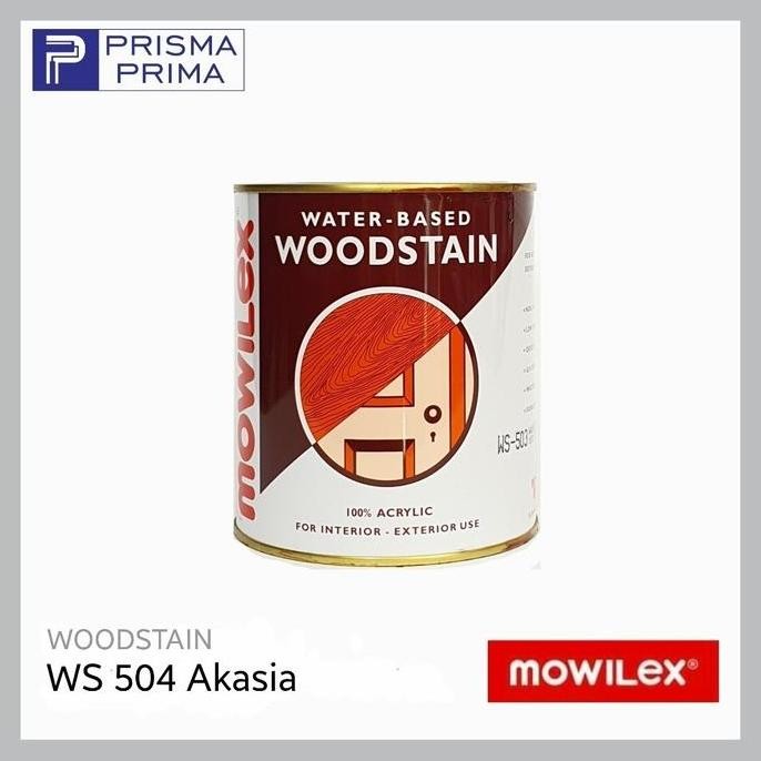TERBARU - WS Mowilex 504 Akasia Woodstain Cat Kayu