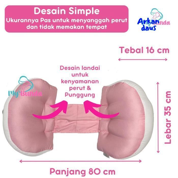 hj-64 rf-45 Un04 Bantal Hamil Tidur Penyangga Perut Bantal Bumil Untuk Bantal Perut Ibu Hamil Perlen