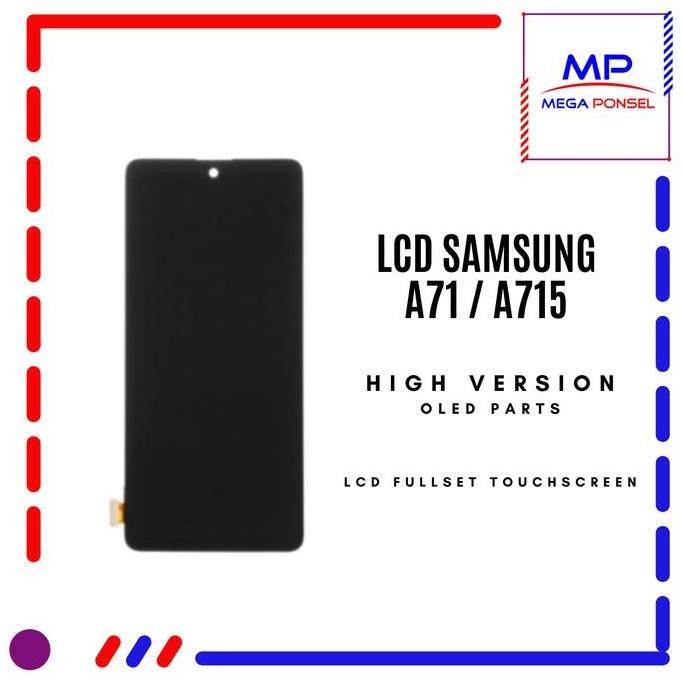 TERBARU - LCD Samsung A71 / A715 Fullset Touchscreen