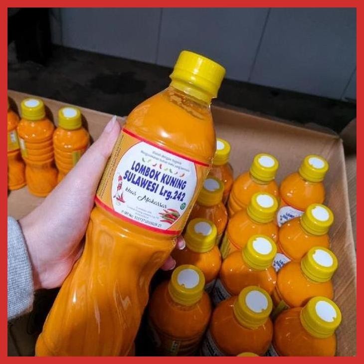 

COD LOMBOK KUNING SULAWESI LR 242 600ML BAHAN MAKANAN SAMBAL PEDAS FRUITY SPICES & SEASONINGS SAUS [BUMBU OLAHAN MAKANAN]