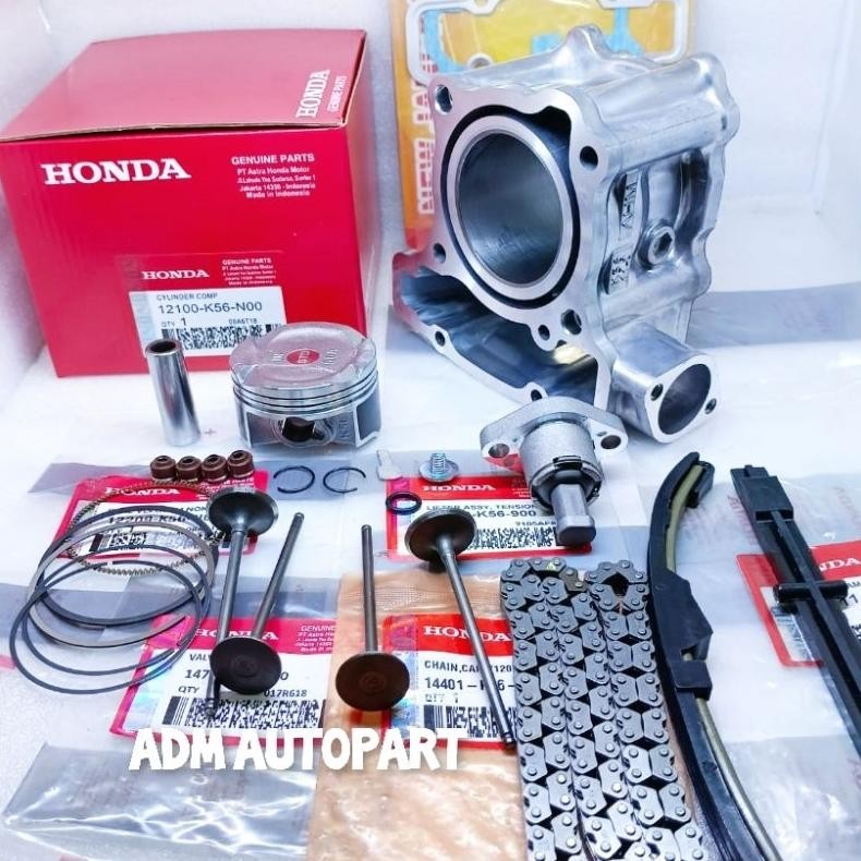 BLOK SEHER K56 (SET 7 AITEM) CB150R NEW LED, CBR150R NEW LED, SONIC 150R, GTR 150, ORI LOKAL