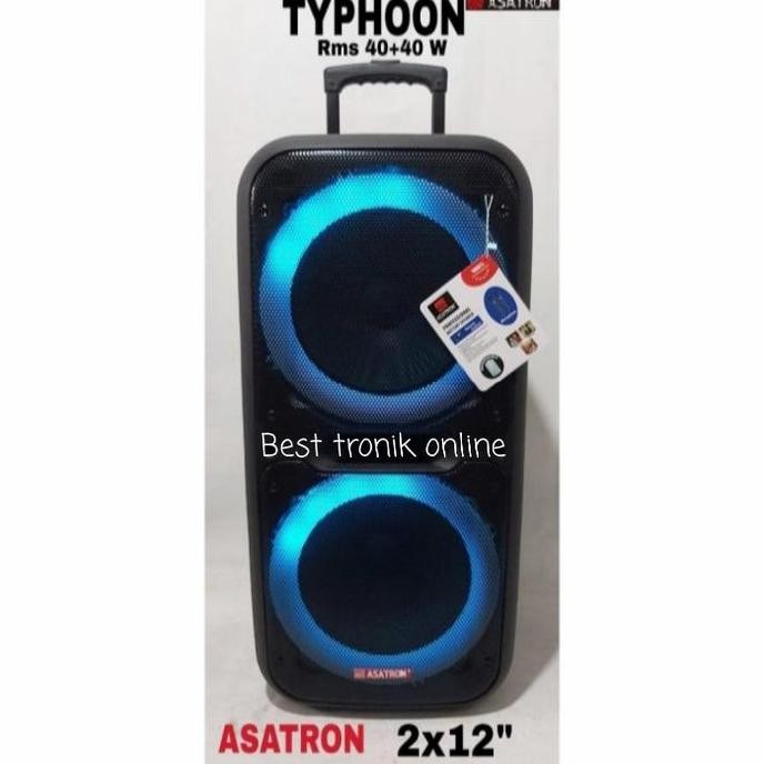 TERBARU - Speaker Typhoon 2x12" Asatron