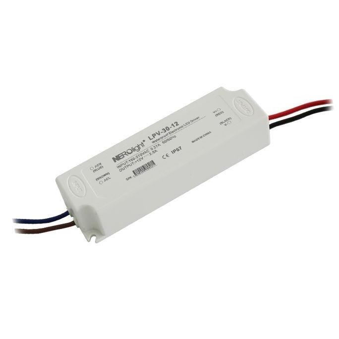TERBARU - Nerolight FLEXIBLE STRIP LED DRIVER -30 WATT