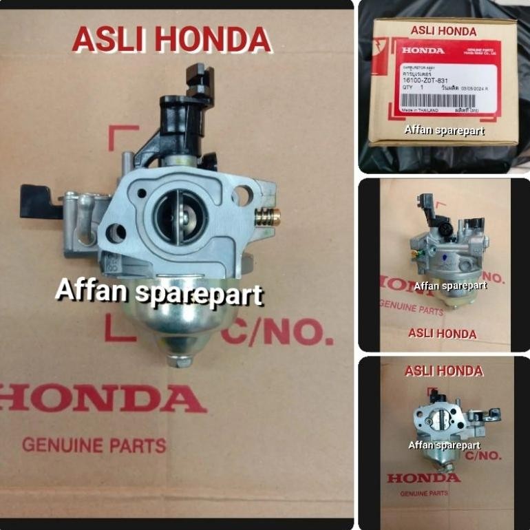 CARBURATOR HONDA GX 160 / GX 200 MESIN 5,5 ( 16100-ZOT-831 ) ORINAL HONDA THAILAND