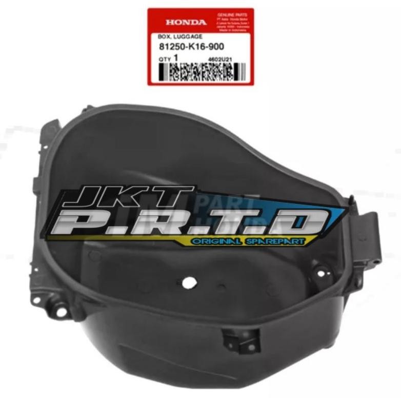 81250-K16-900 Box Luggage Box Bagasi Bah Jok Honda Scoopy Fi 2012 2013 2014 2015 2016 K16 Orinal