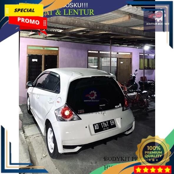 BEMPER BELAKANG BRIO GK5 & SIDEKIRT BRIO RS 2012-2017 - Master Bodykit