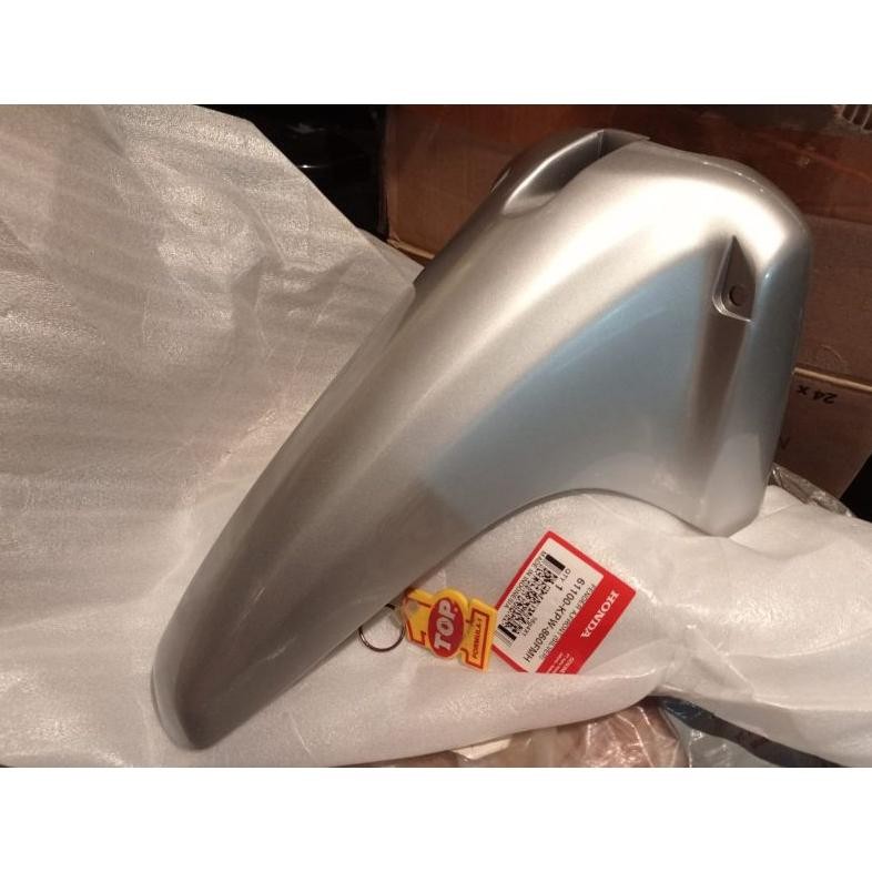 Slebor Spakbor Depan Silver Honda Kirana Orinal NOS 61100-KPW-860FMH
