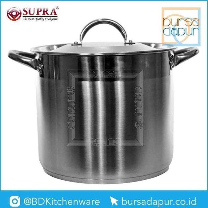 BEBAS ONGKIR - Supra Stainless Steel Horekaru Pot 20 qt