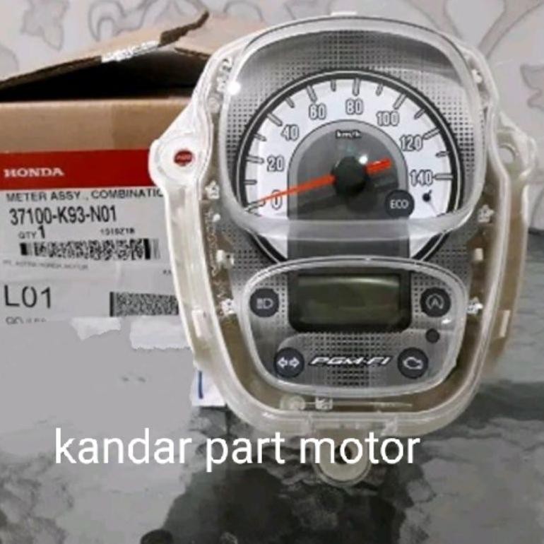 37100 K93 N01 Speedometer Assy Scoopy New Esp 2017-2019 asli ahm