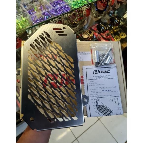 Cover Radiator stainles Honda Pcx 160 New ( Orinal Thailand )