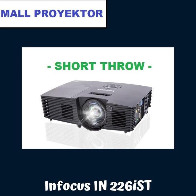 INFOCUS IN226iST SHORT THROW PROJECTOR