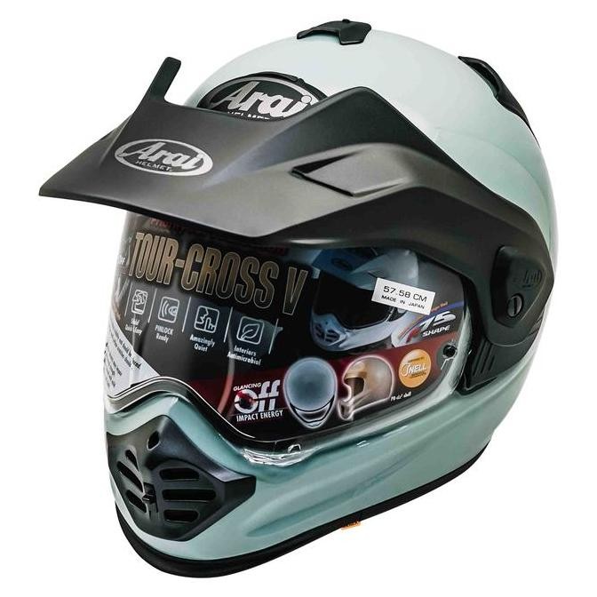 TERBARU - ARAI TOUR-CROSS V Helm Full Face - Eagle Grey